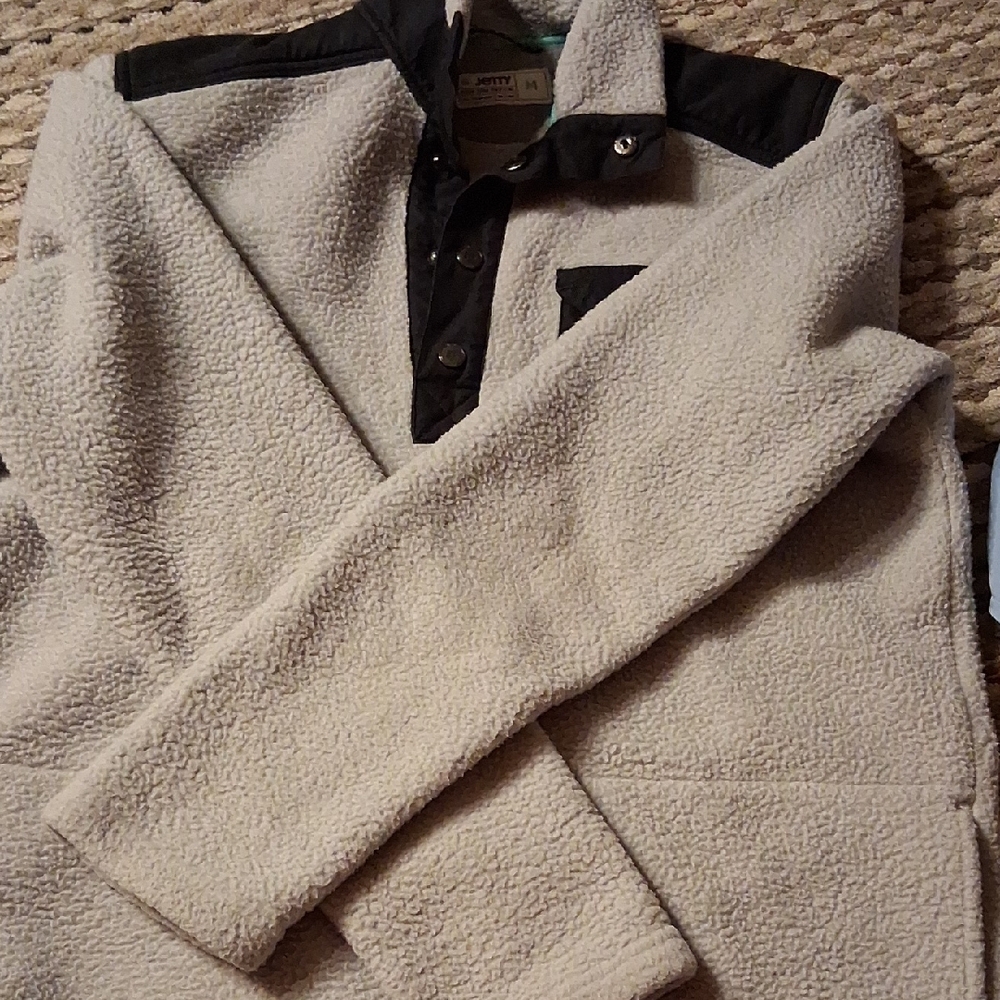 Jetty Men's Black and Gray Shirt Jacket - Picture 6 of 8